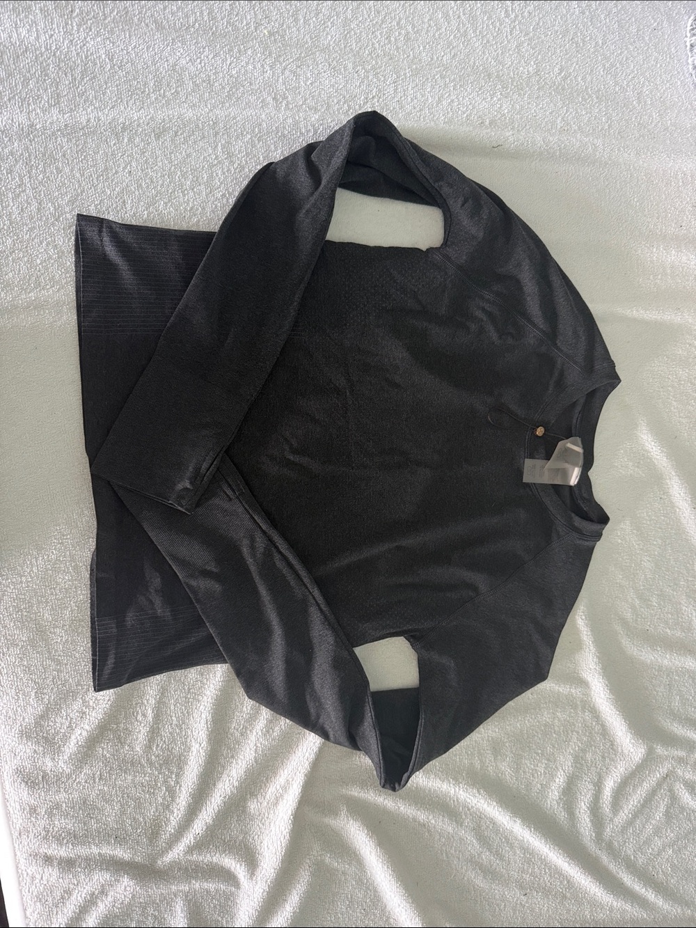 Black Lightweight Crewneck Sweater